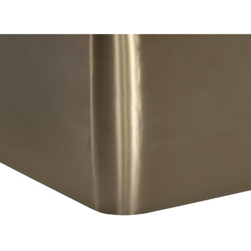 Amadeus 43.25 X 37.5 inch Grey / Antique Brass Coffee Table